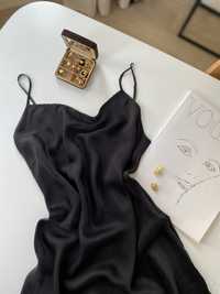 Шовкова сукня комбінація нічна сорочка шовк 100% розмір m-l-xl