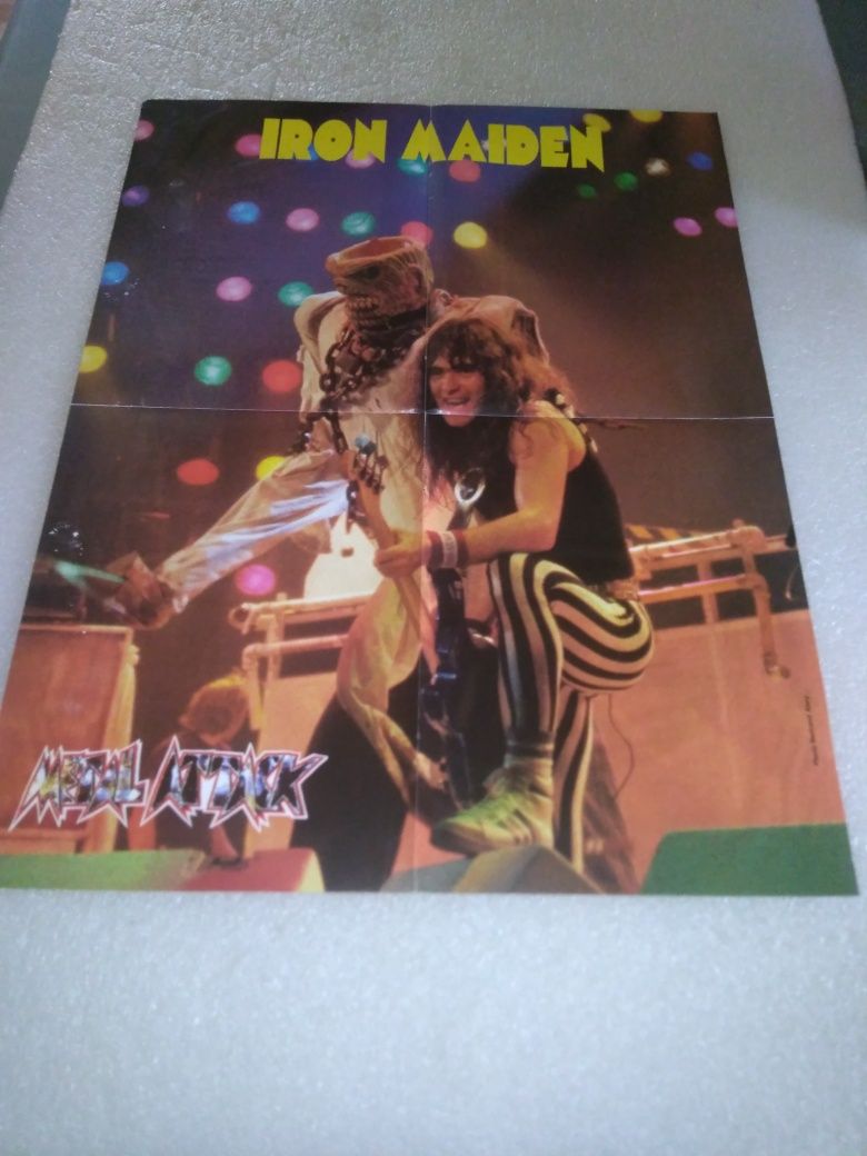 raro poster Iron Maiden
