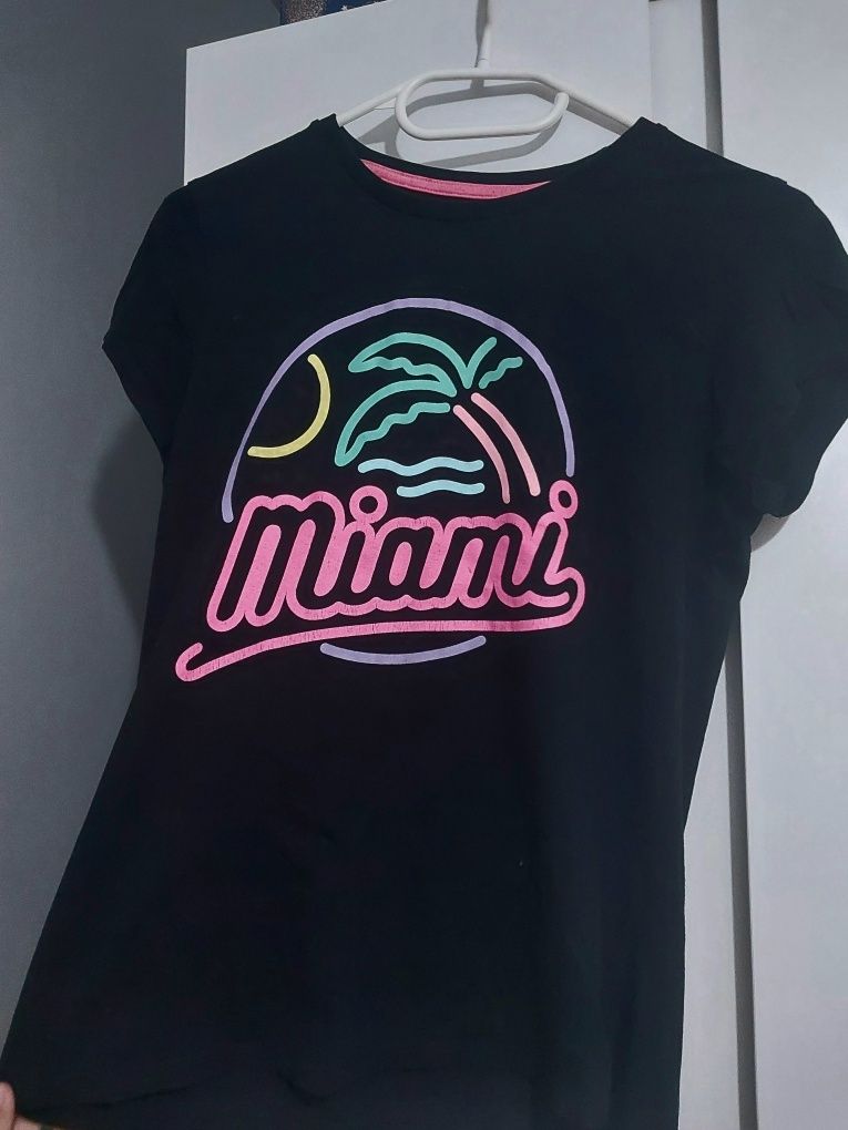 Koszulka z napisem Miami
