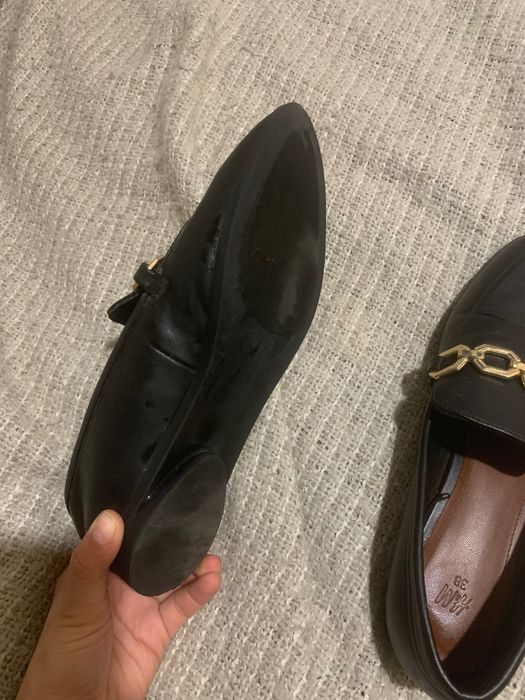 Лофери шкіряні H&M 37-38