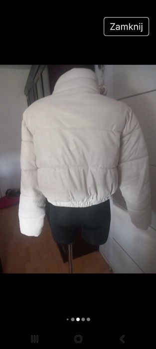 Kurtka pikowana  eko skórka