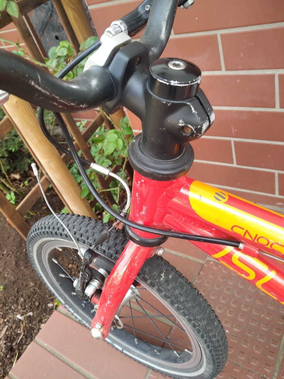 rower aluminiowy Islabikes 14 cali, 5,2kg