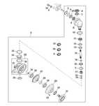 John Deere 3320 3520 3720 - oś przednia - zwolnica zwrotnica LVA10669