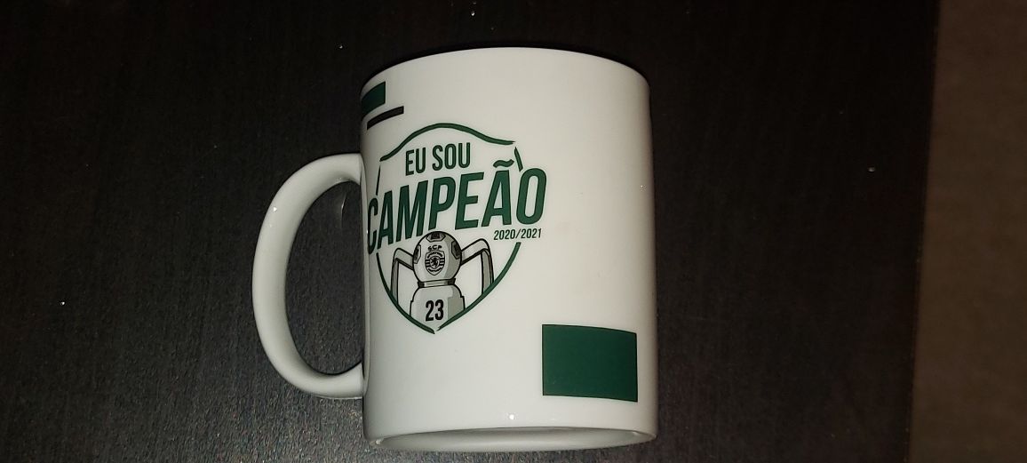 Caneca Sporting " Eu sou campeão "