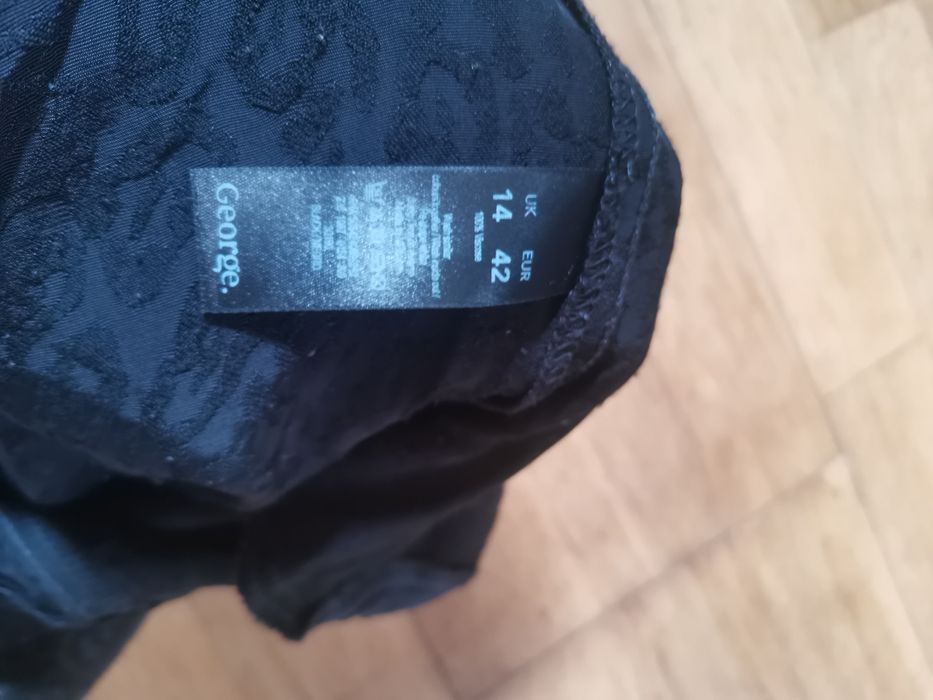 Spodnie chinosy w centki XL z wiskozy