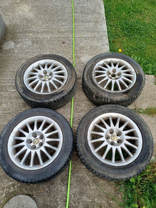 Alufelgi 5x98 alfa romeo 147 156 fiat lancia opony zimowe
