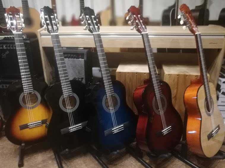 Ambra Viva gitara klasyczna 1/2 różne kolory