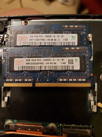 Пам'ять SODIMM Hynix DDR3 1Gb 1333MHz PC3-10600S (HMT112S6TFR8C-H9)