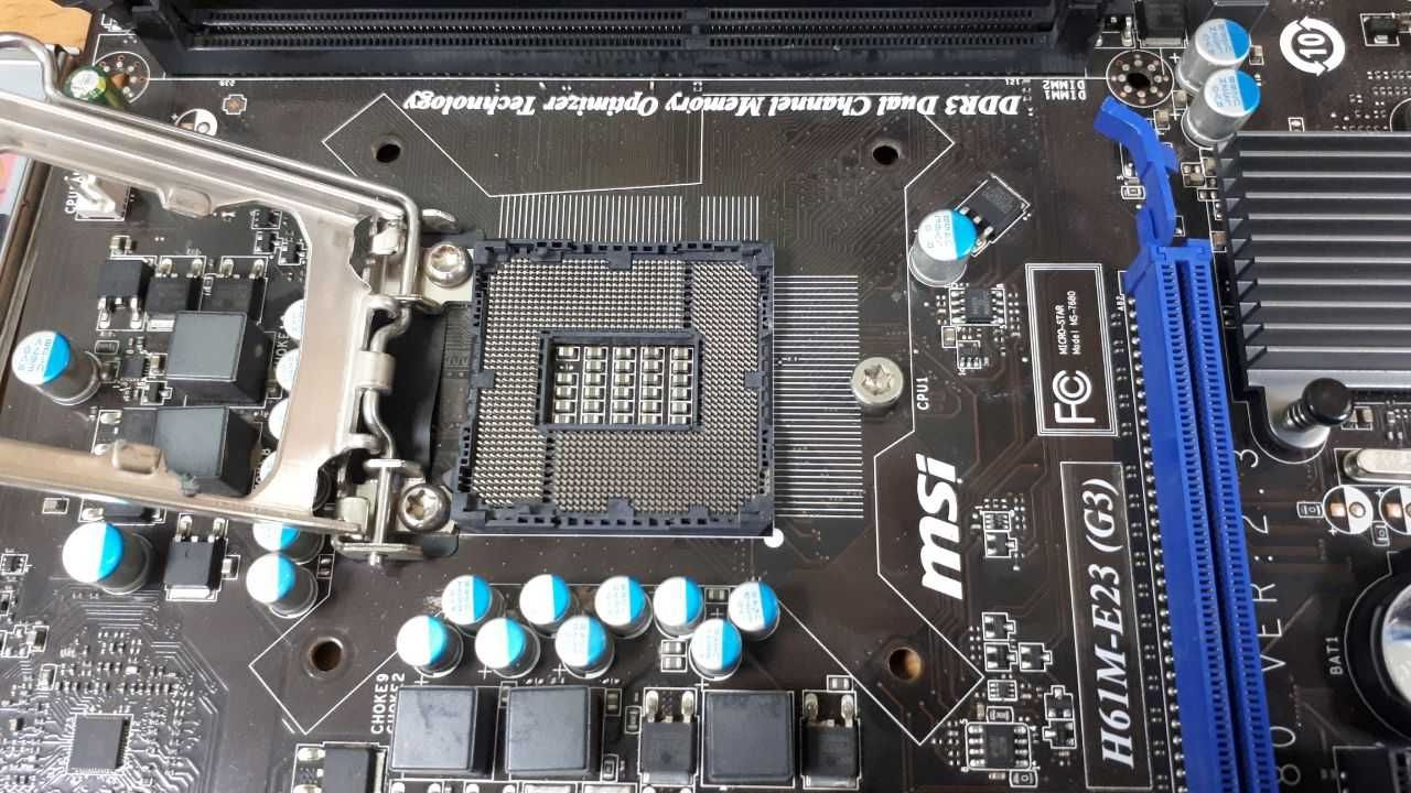 Материнская плата MSI H61M-E23 (G3) socket 1155