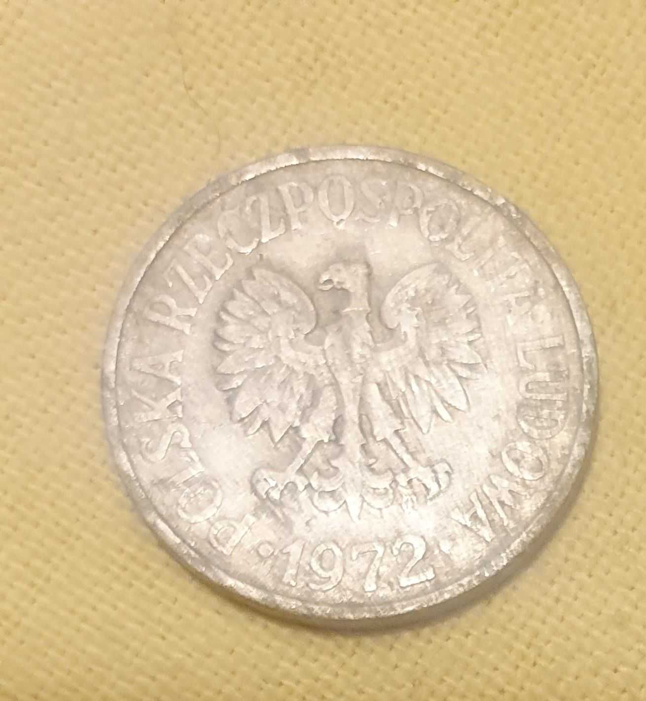 Moneta  20  GROSZY,  1972 r