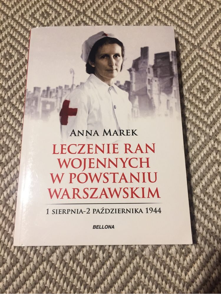 Anna Marek, Leczenie ran wojennych w powstaniu warszawskim