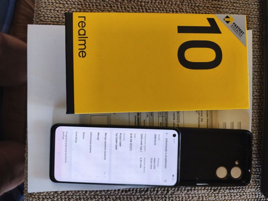 Realme 10  12/128gb Granatowy