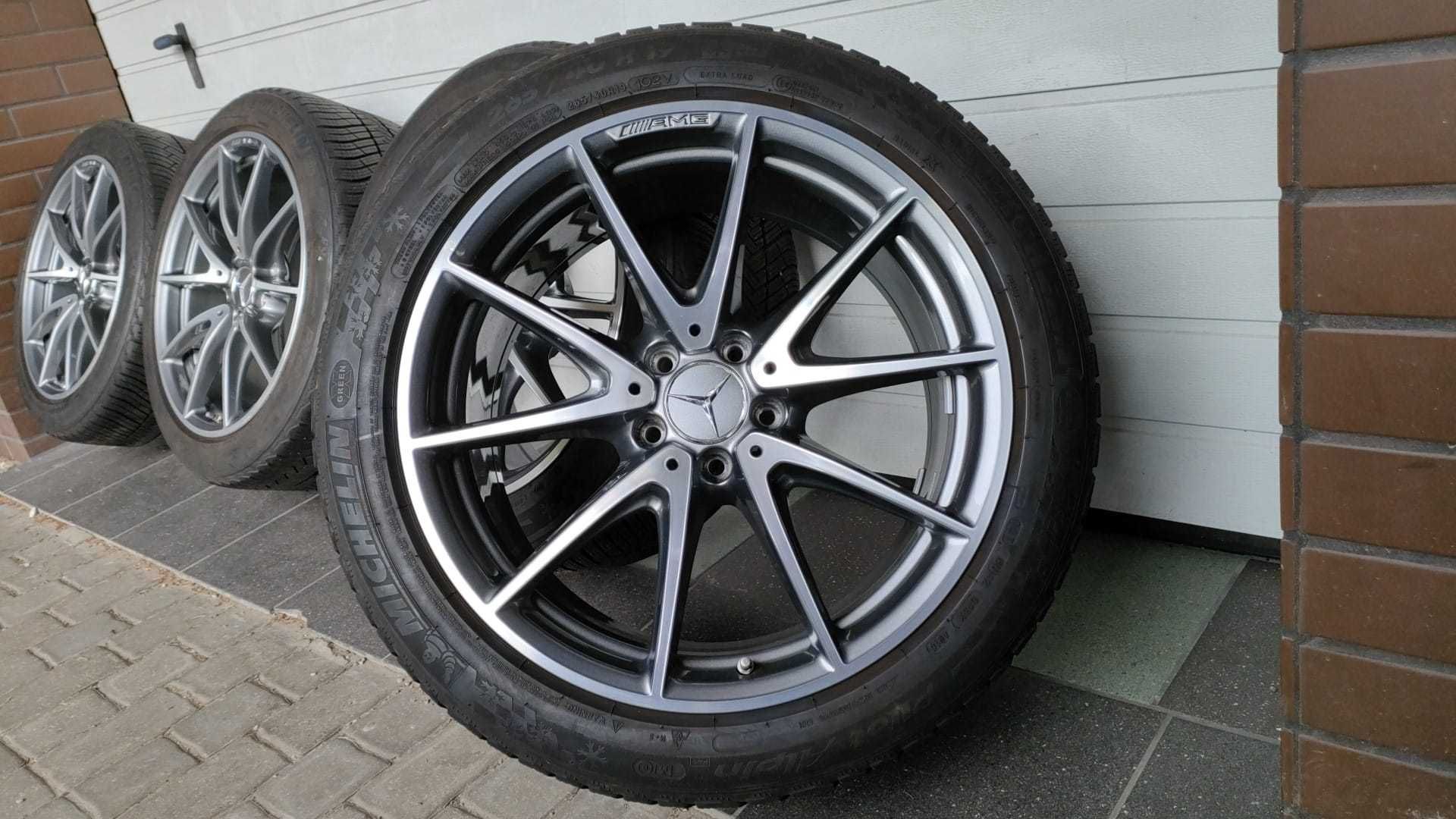 Koła Mercedes E-Klasa AMG 19'' 5x112 opony 265/40/19 TPMS OL1073