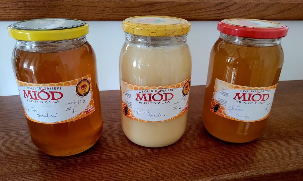 Miód prosto z pasieki rodzinnej 2025