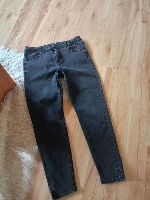 Dżinsy damskie wysokie stan rozmiar 44