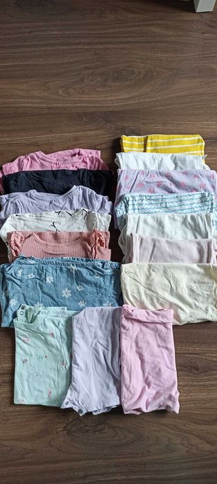 Ubranka dla dziewczynki rozm. 80