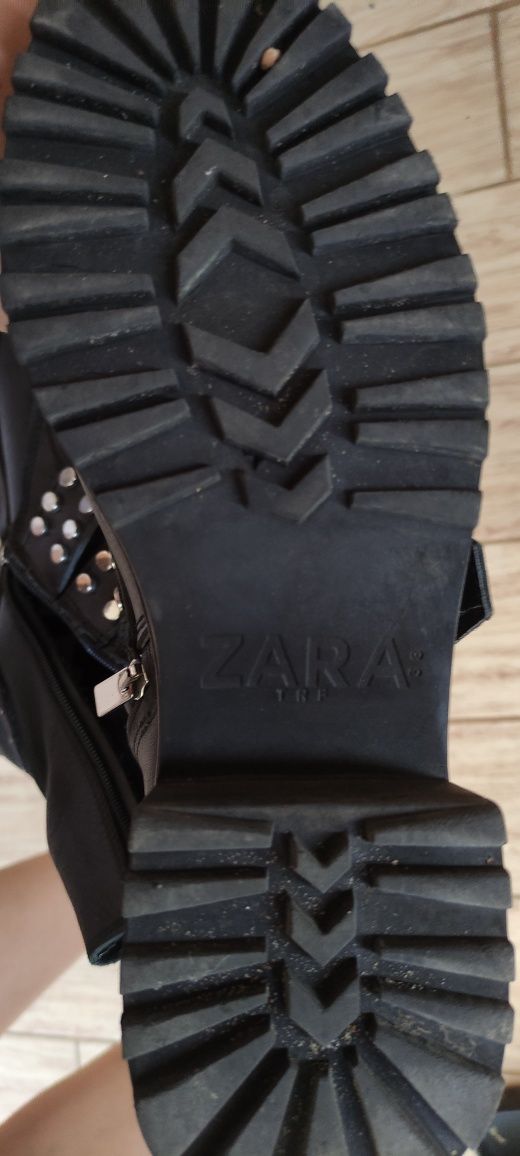 черевики Zara кожа