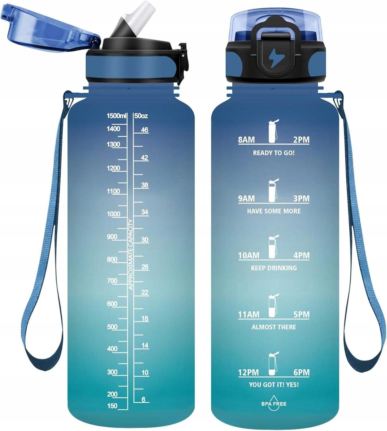 Szczelna Butelka Do Picia 1500 ml