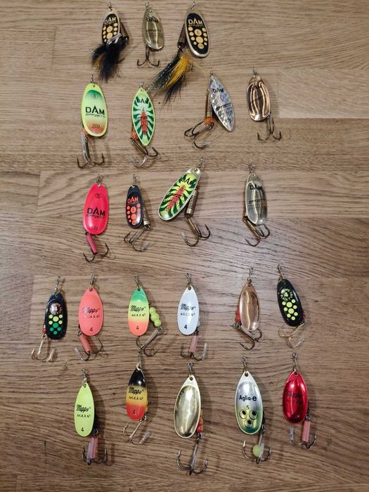 Salmo, Mepps, DAM Effzett, Savage Gear, Rapala