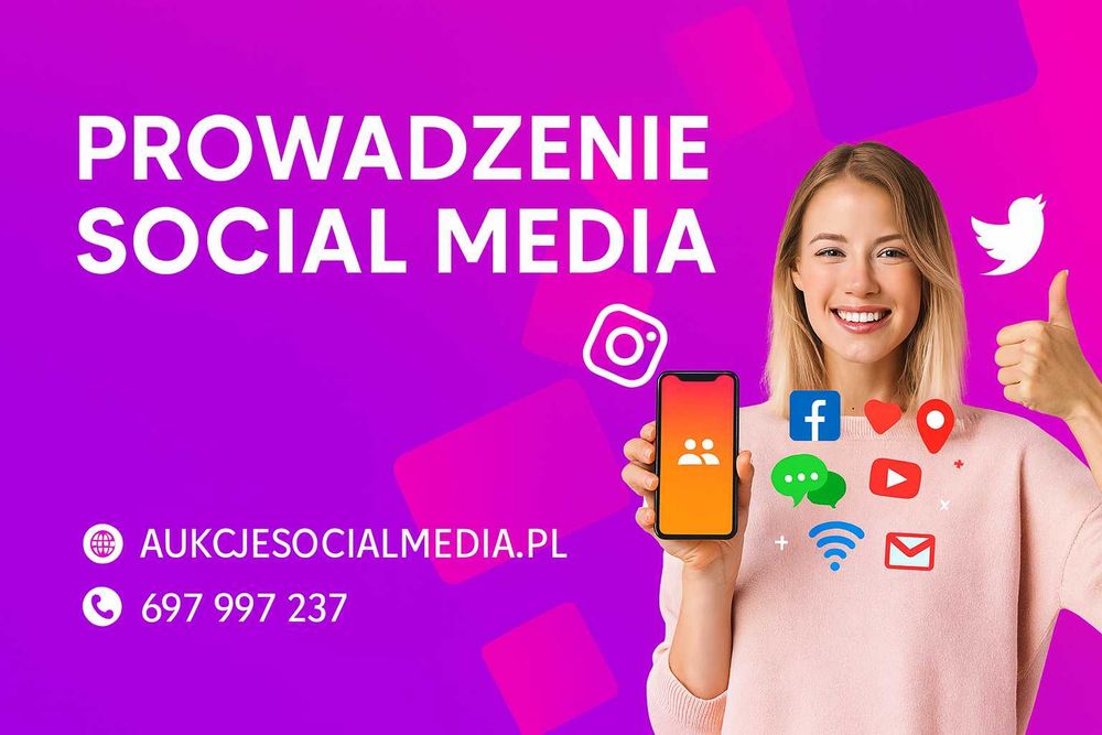 Prowadzenie Social Media, Facebook Ads Instagram,  FanPage Marketing