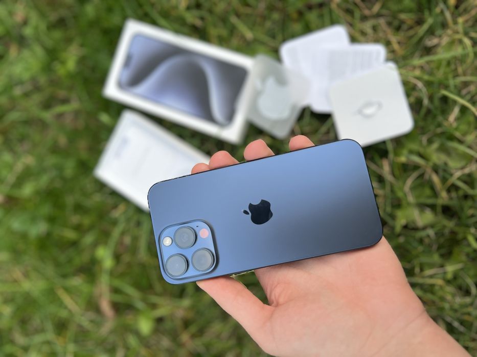 Iphone 15 pro Max 256gb Blue Titanium  айфон 15 Про Макс Синій Титан