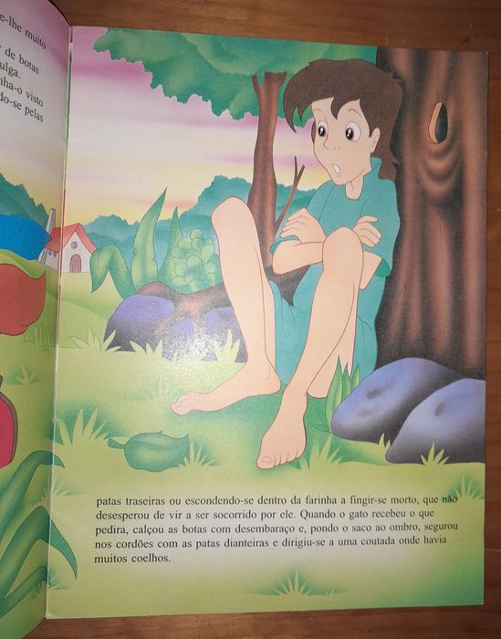 Livro infantil Gato das Botas
