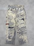 Штаны джинсы Acne Studios Blue printed jeans M l Xl