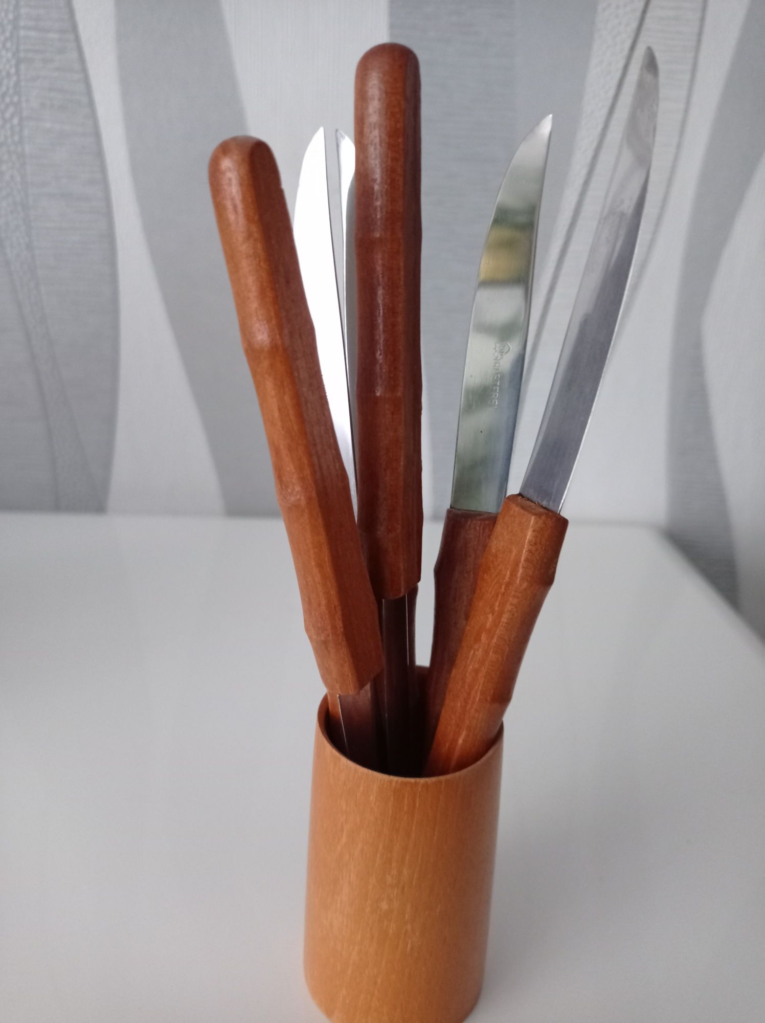 Zestaw 6 noży nierdzewnych Vintage