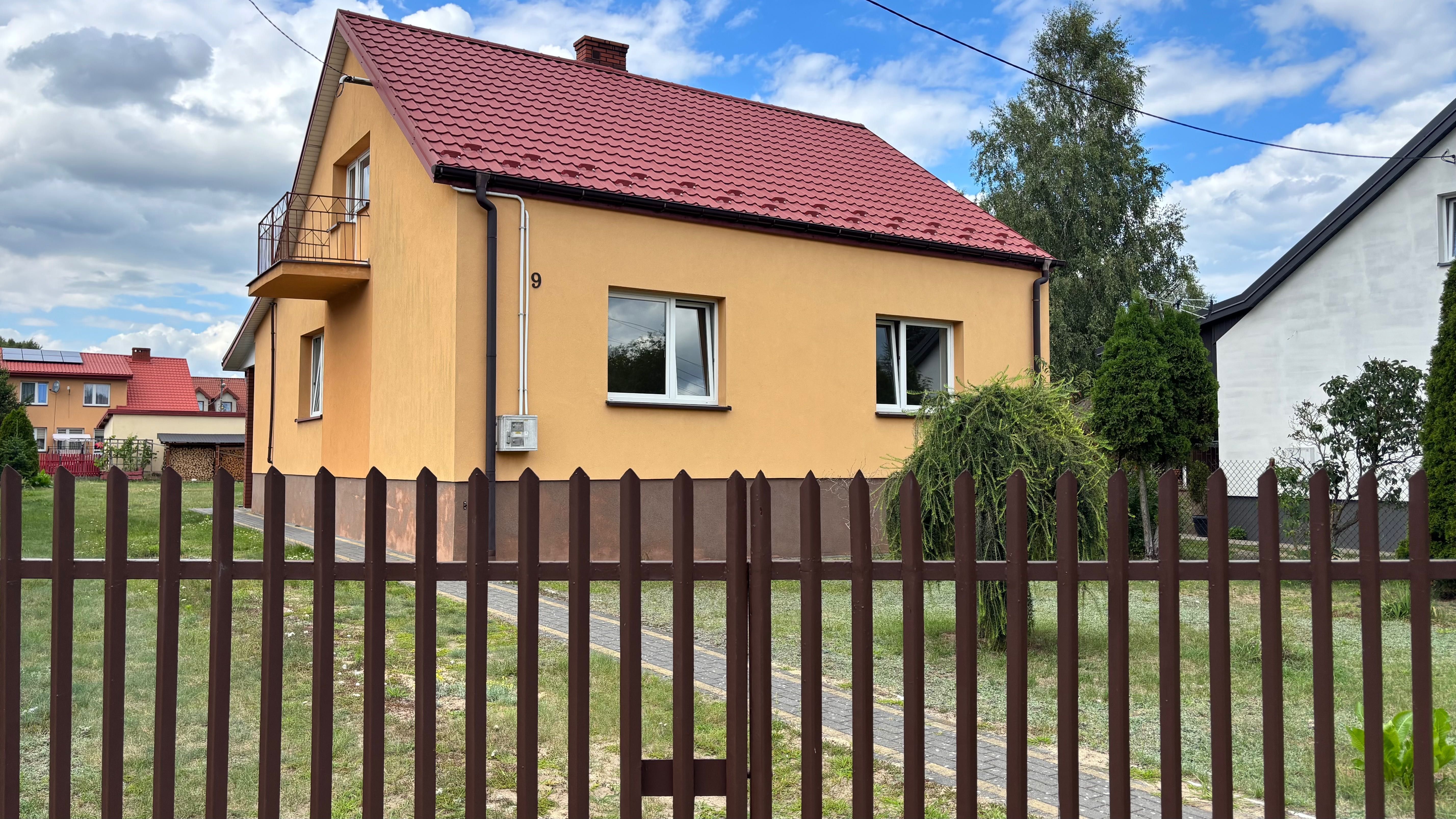 Murowany dom 150 m2 wraz z budynkiem gospodarczym/garażem
