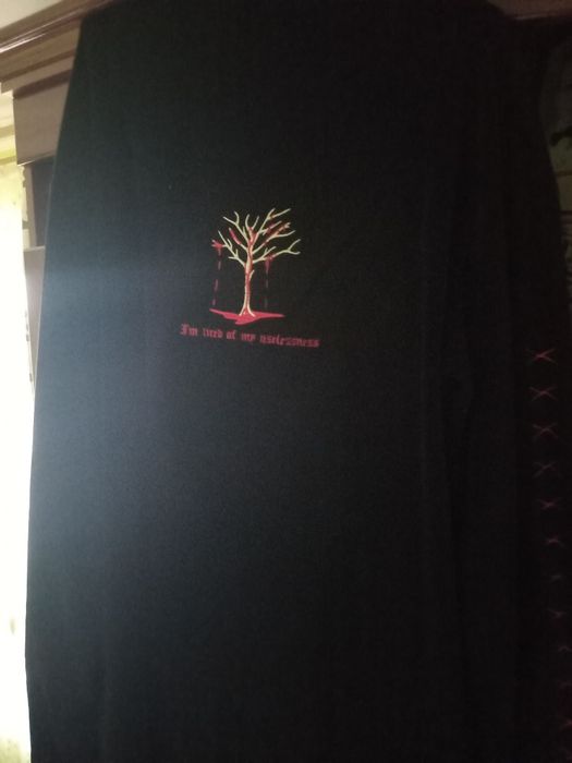 велюрный лонг от hikikomori kai