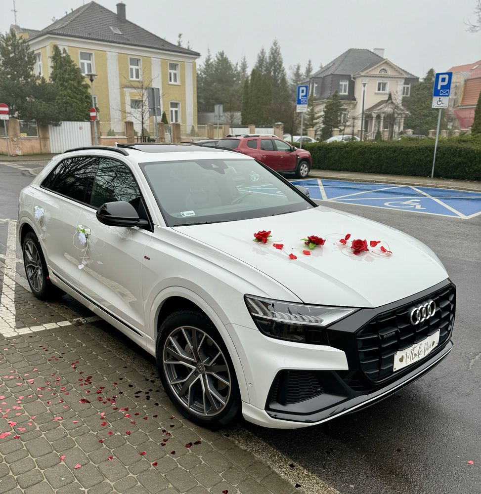 Auto do Ślubu Audi Q8 Wynajem