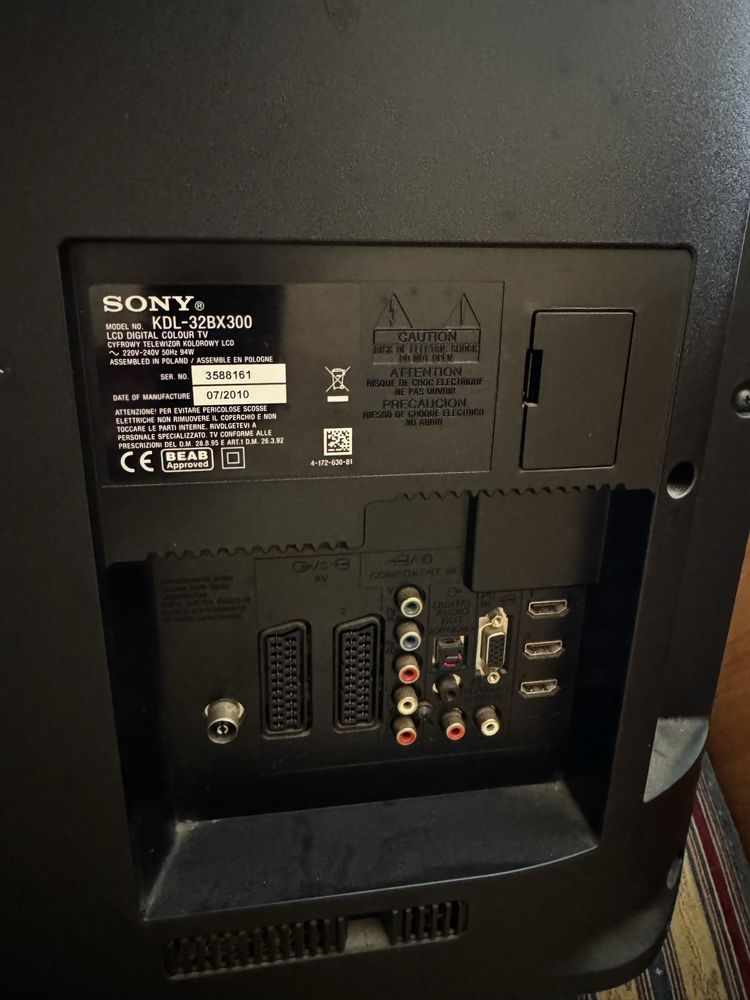 Tv sony KDL-32BX300