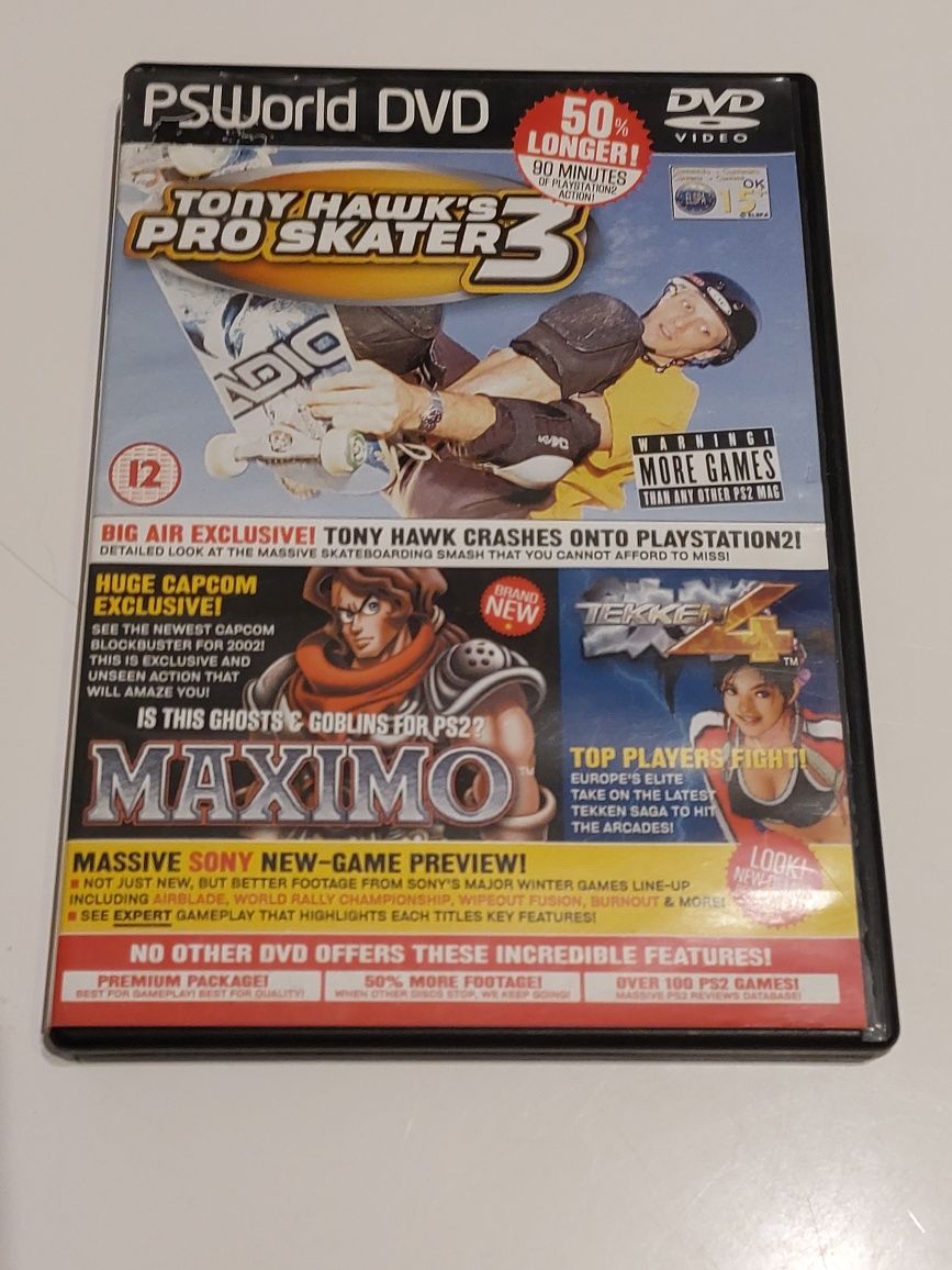 PSWorld DVD PS2 Official UK Magazine