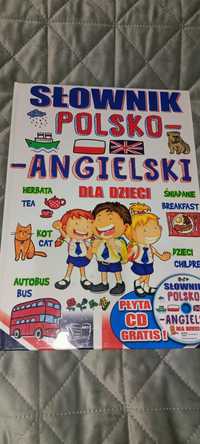 Słownik polsko angielski dla dzieci z plytą DVD