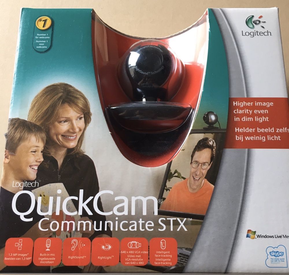 Quickcam Logitech - nova - modelo antigo