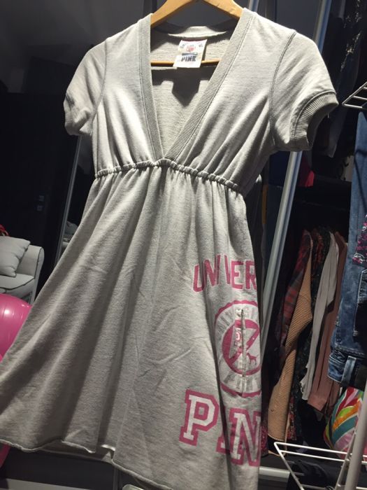 Śliczna wdzięczna sukieneczka victoria's secret pink xs