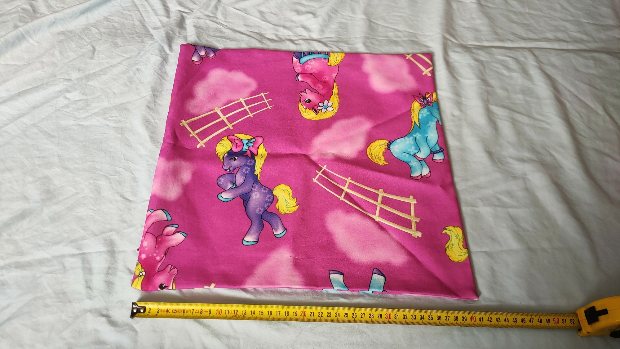 Poszewka na poduszkę jaśka kucyki My Little Pony 40*40cm stan bdb