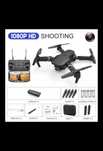 E88 Pro Drone Câmera 4k, Novo