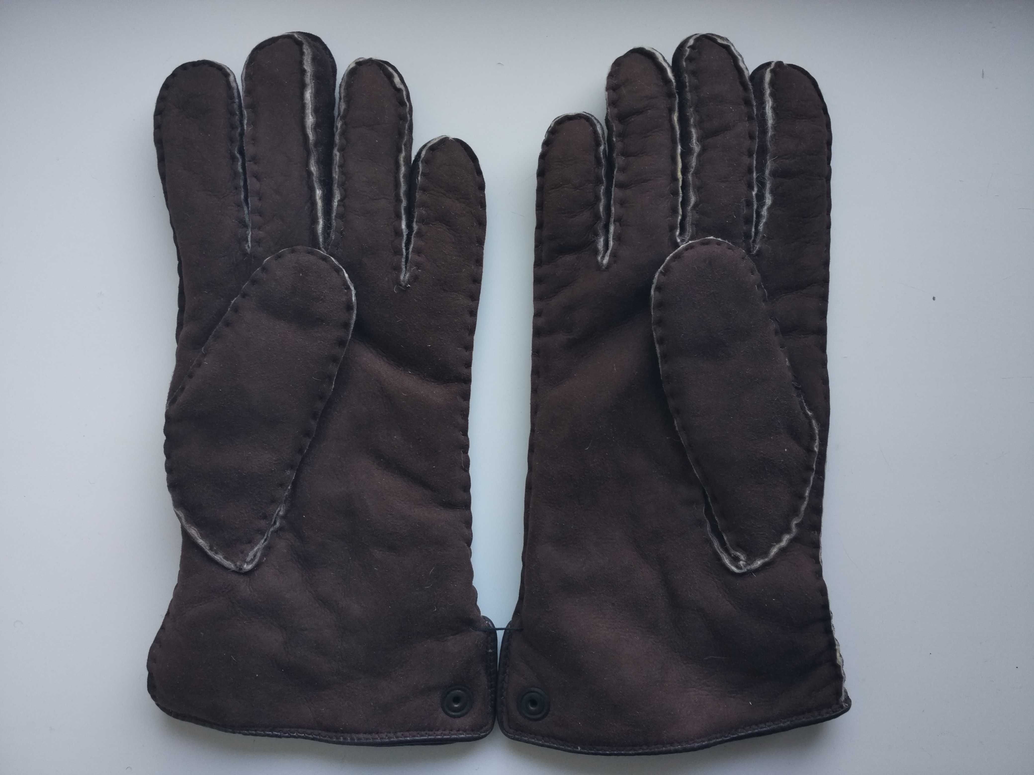 Перчатки мужские кожаные Handschuhpeter H.Eleve, размер 8.5, Австрия