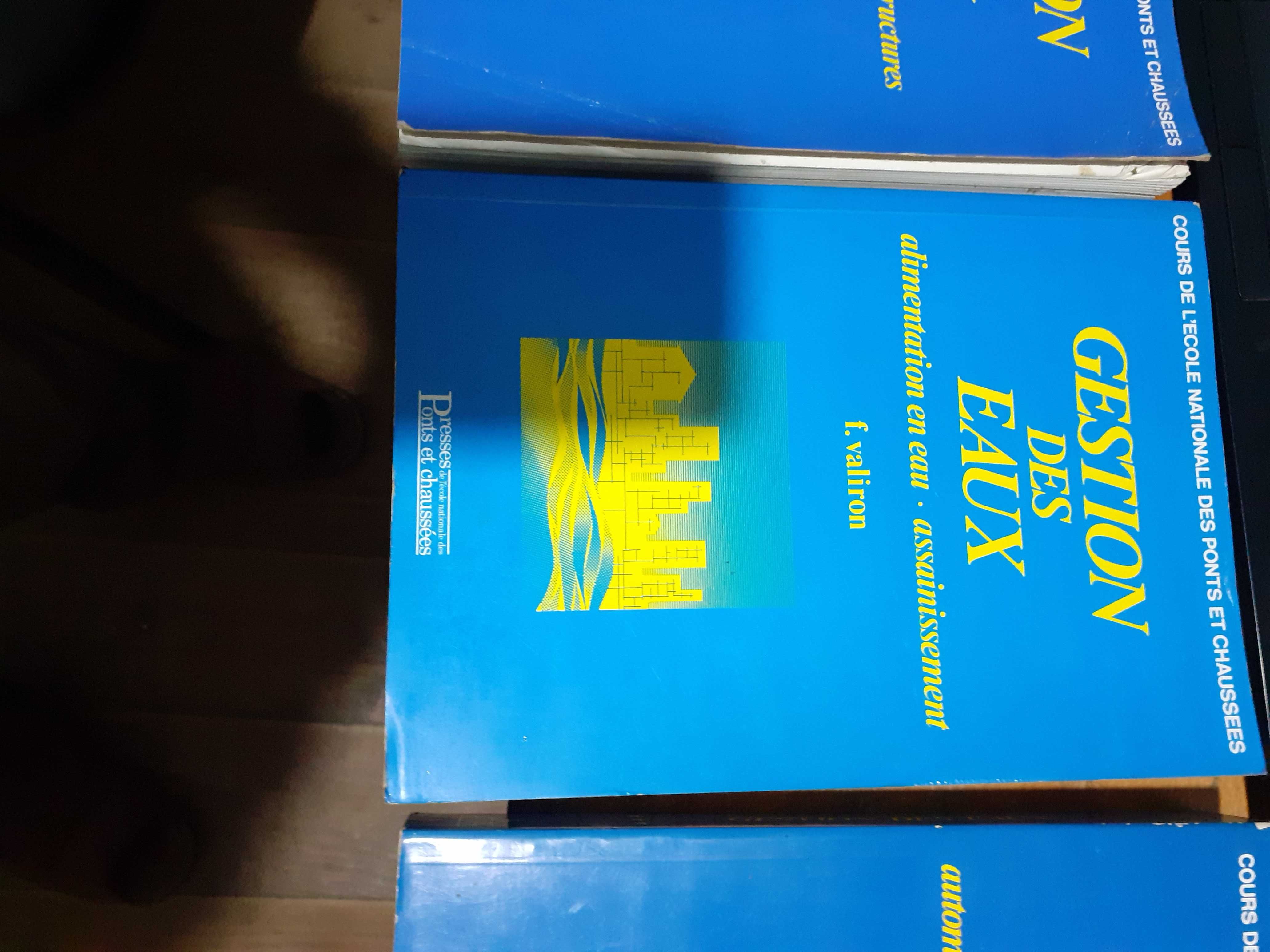 Livros Técnicos Gestão de Aguas - Abastecimento e Telegestão  3 vol.
