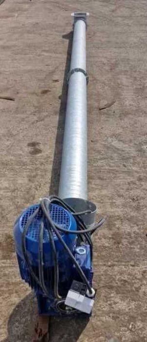 Przenośnik zbożowy ślimakowy/ Żmijka do zboża/ Podajnik ziarna OCYNK