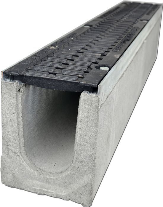 Odwodnienie Betonowe Ciek Wodny Typu Ciężkiego DN100 D400 21x16x100cm
