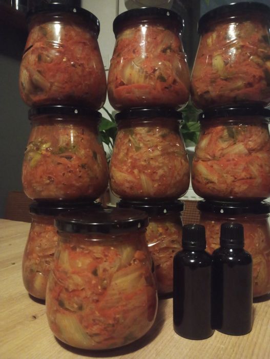 Kimchi i propolis na zamówienie