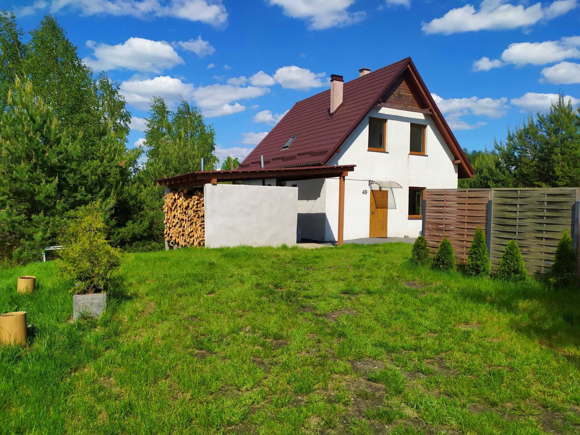 Domek na Kaszubach z prywatnym basenem, sauną, kuchnią ogrodową