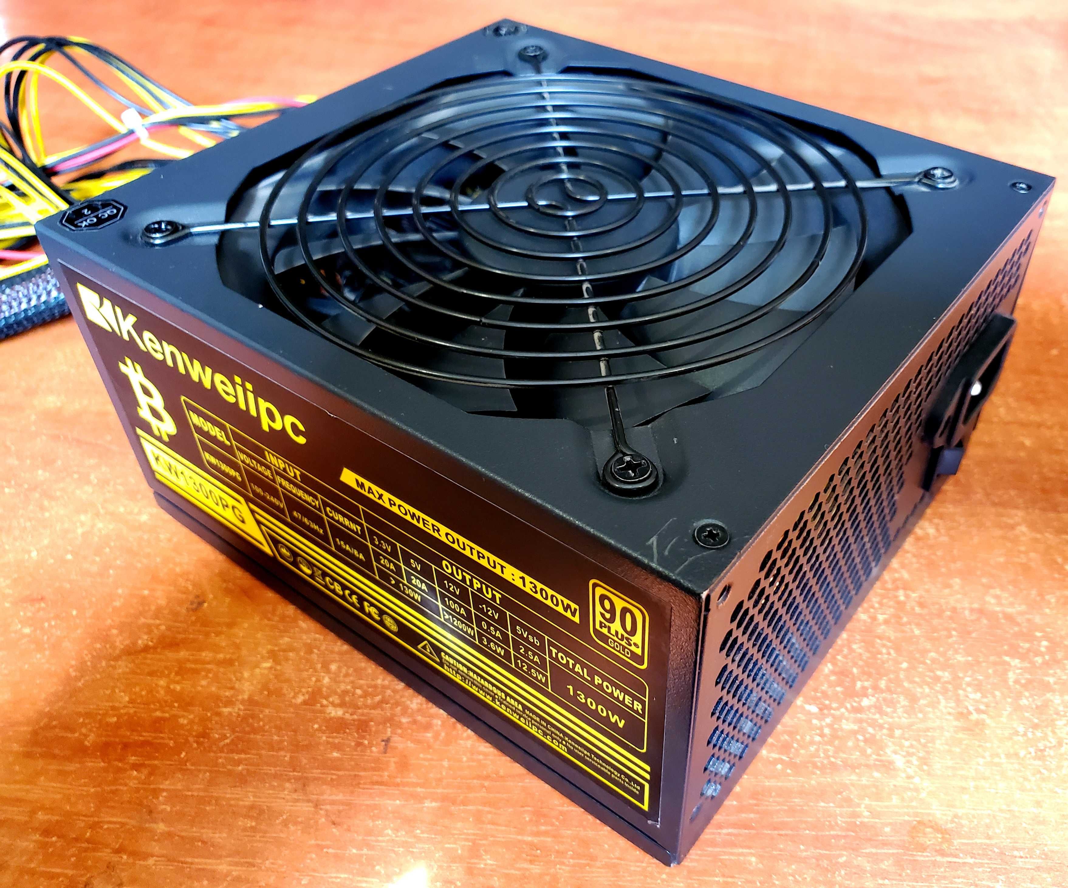 Блок питания Kenweiipc 1300W KW-1300PG