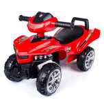Jeździk quad dziecięcy z dźwiękiem czerwony pudełko,322x614 mm