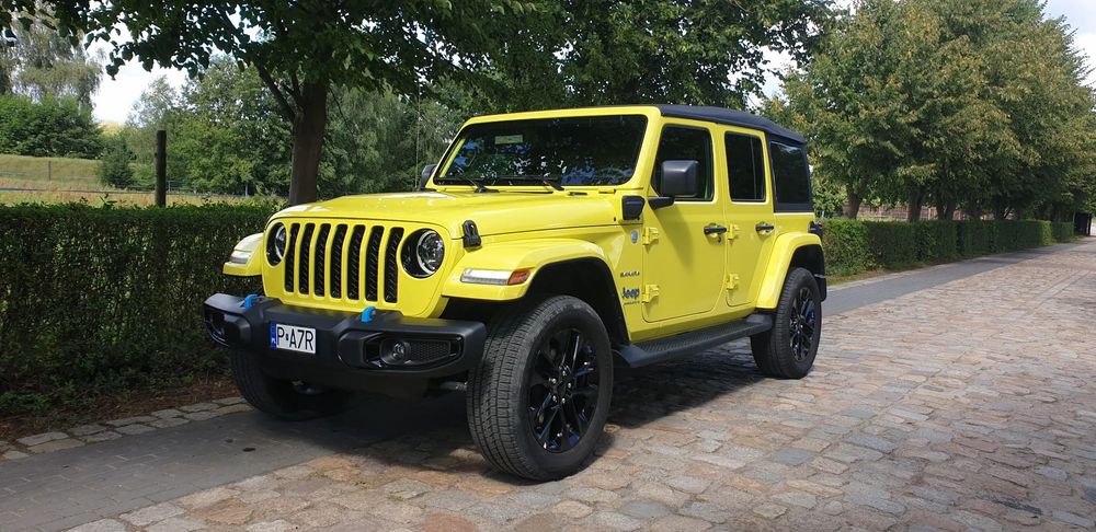 Jeep Wrangler Jeep Wrangler Unlimited 2.0 Turbo PHEV 4xe Sahara Składany dach