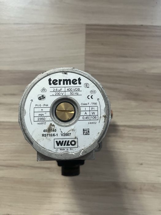 Pompa wody Wilo do pieca gazowego Termet MiniMax Turbo