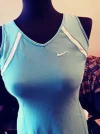 Sukienka Nike sportowa fitnes niebieska M