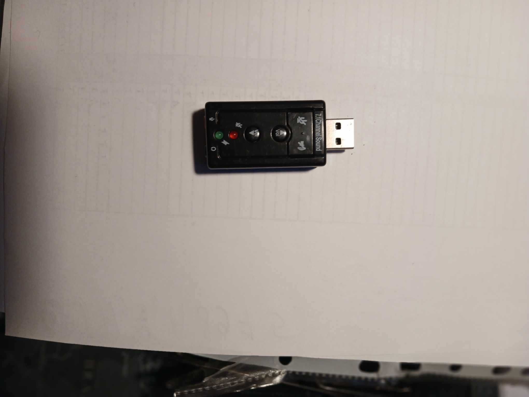 Зовнішня звукова карта USB Virtual 7.1 Channel Sound Adapter